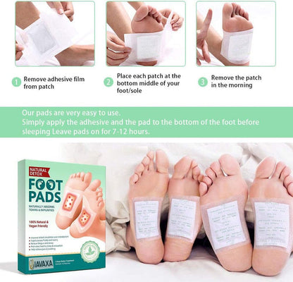 Fitpiick Deep Cleansing Herbal Foot Pads for Full body Detox & Natural Weight Management(2x5 packs) BUY 1 GET 1 FREE