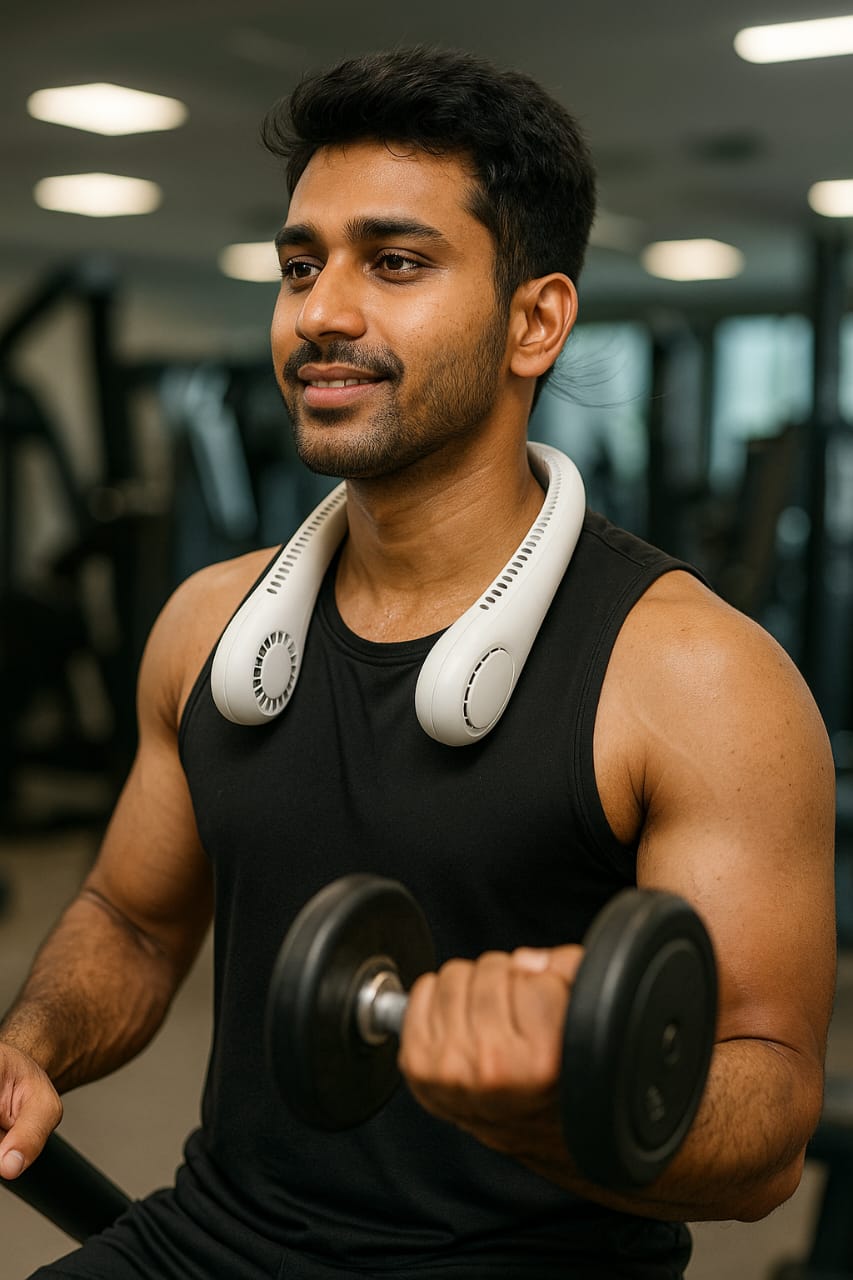 Portable Bladeless Rechargeable Neck Fan - Vistora